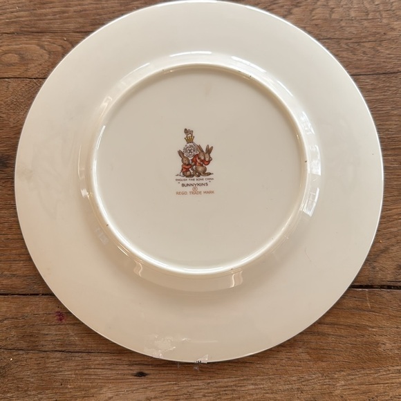 Royal Doulton Bone China Bunnykins "Rocket Launch Baby Plate - Picture 2 of 4